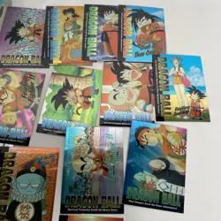 Vintage 1995 Bird Studios Dragon Ball Z Chromium Refractor Cards Lot Of 33 Cards - Image 5