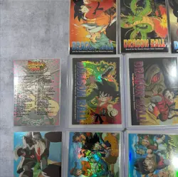 Vintage-1995-Bird Studios-Dragon Ball Z-Chromium/Refractor Cards Lot Of 62 Cards - Image 4