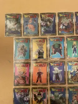 Dragon Ball Z Trading Cards-1989 Lenticolor Series Gold Lot of 26 Cards - Image 2