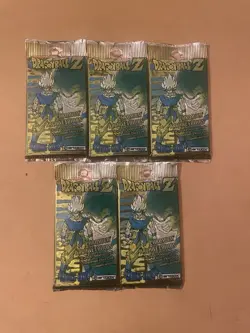 Dragon Ball Z CCG & Trading Cards 15 Pack Lot-Sealed-Lenticolor, American 1 & 2 - Image 2