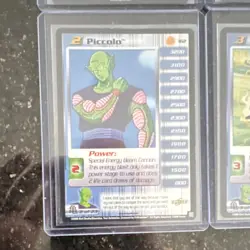 Dragon Ball Z TCG Score 2001 Piccolo Personality Card Lot - 4 Cards - Image 4