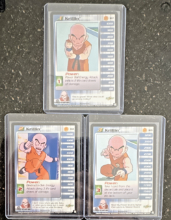 Krillin - Dragon Ball Z TCG Power Cards Score 2006 Lot of 3 - Image 1