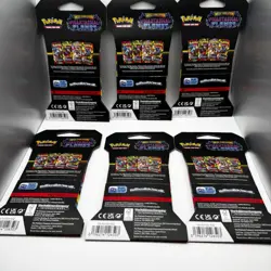 Lot of 6 Pokemon TCG Mega Evolution Phantasmal Flames Sleeved Booster Packs NEW! - Image 2