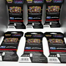 Lot of 6 Pokemon TCG Mega Evolution Phantasmal Flames Sleeved Booster Packs NEW! - Image 3
