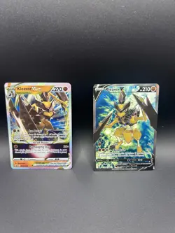 Pokemon TCG Kleavor VSTAR Sword & Shield SWSH249 & SWSH248 Holo Promo Card - Image 1