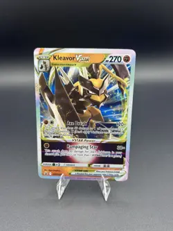 Pokemon TCG Kleavor VSTAR Sword & Shield SWSH249 & SWSH248 Holo Promo Card - Image 2
