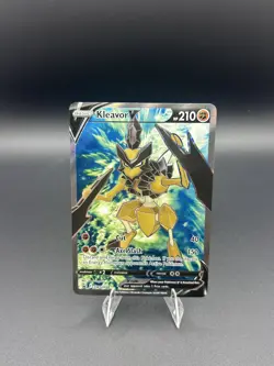 Pokemon TCG Kleavor VSTAR Sword & Shield SWSH249 & SWSH248 Holo Promo Card - Image 5