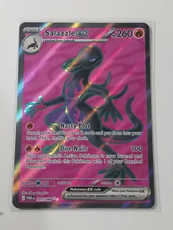 Pokemon TCG Salazzle Ex 101/088 English Full Art Perfect Order - Image 1