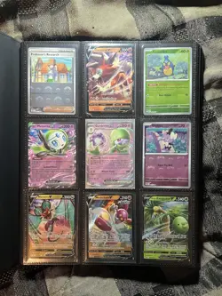 Pokemon Ultra Pro Binder With Cards - Image 2
