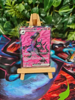 Salazzle Ex Full Art 101/088 Perfect Order Rare Holo Pokemon TCG Card English - Image 1