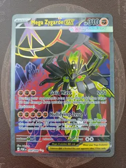 Mega Zygarde Ex 104/088 Ultra Rare Holo NM ME: Perfect Order Pokemon TCG - Image 4