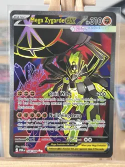 Mega Zygarde Ex 104/088 Ultra Rare Holo NM ME: Perfect Order Pokemon TCG - Image 1