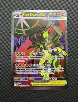 Mega Zygarde Ex Full Art Ultra Rare 104/088 - Perfect Order - Pokemon TCG - Image 1