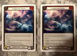 Enlightened Strike 1HP361 Majestic Flesh and Blood Near Mint - Mint 2 Cards 🔥 - Image 1