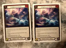 Enlightened Strike 1HP361 Majestic Flesh and Blood Near Mint - Mint 2 Cards 🔥 - Image 3
