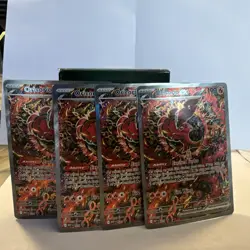 Pokemon Oricorio EX Holo Basic Fire Card Lot (4 Cards) English Nintendo 024 - Image 1