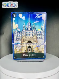 One Piece Card Game 🏴‍☠OP05-097 Mary Geoise "STAGE" C NM Foil ENGLISH - Image 1