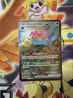 Pokemon TCG Venusaur EX Card 198/165 SV Sir Scarlet & Violet 151 NM - Image 1