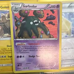 Pokemon Garbodor 68/113 Legendary Treasures Holo Rare Stage 1 HP100 Card - Image 1