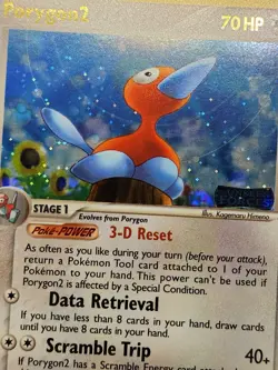Porygon2 Reverse Holo Stamped 2005 Pokemon Card 12/115 Unseen Forces Tcg Collect - Image 3