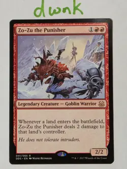 Zo-Zu the Punisher - Duel Decks: Mind vs. Might #41 Magic the Gathering MTG - Image 1