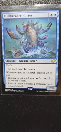 MTG Hullbreaker Horror 063 Innistrad: Crimson Vow NM Magic - Image 1