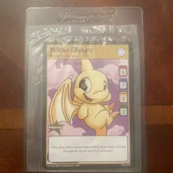 Yellow Shoyru Promo 5/15 - Unopened / NIP - Neopets Trading Card - Image 1