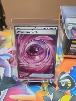 Pokemon TCG Wonderous Patch 117/088 Full Art Perfect Order - Image 1