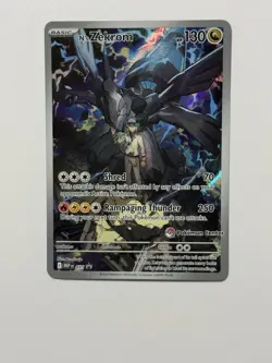 N’s Zekrom 031 Promo Card Pokemon Center Stamped Ascended Heroes - Image 1