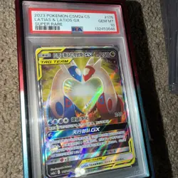 US SELLER PSA 10 2023 Pokemon Chinese Latias & Latios GX CSM2aC 175/150 SR - Image 1