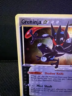 Greninja Gold Star SWSH144 - Pokemon Celebrations Black Star Promo NM - Image 3