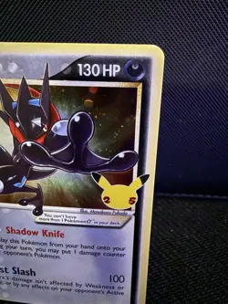 Greninja Gold Star SWSH144 - Pokemon Celebrations Black Star Promo NM - Image 4