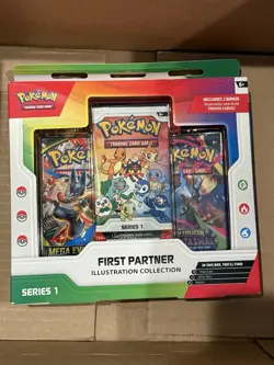 Pokemon TCG First Partner Illustration Collection Series 1 New Sealed - Image 1
