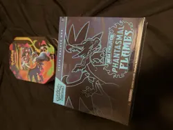 Pokemon TCG Phantasmal Flames ETB + Mega Charizard ex Y Tin New Sealed - Image 1