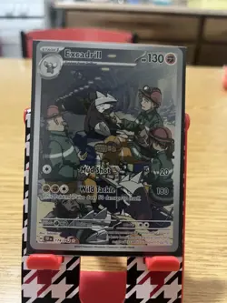 Pokemon Excadrill 174/162 SV05 Temporal Forces Illustration Rare Holo 130HP - Image 1