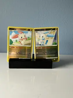 Pokemon TCG - Minun & Plusle 32 & 36/132 - Secret Wonders Reverse Holo - Image 1