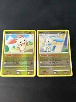 Pokemon TCG - Minun & Plusle 32 & 36/132 - Secret Wonders Reverse Holo - Image 2