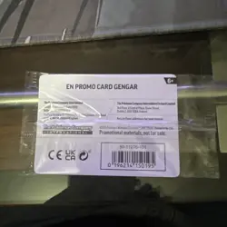 Pokemon TCG Gengar GameStop Exclusive Stamped Promo Sealed - Image 2