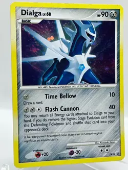 Dialga DP26 Holo Black Star Promo Diamond Pearl Vintage Pokemon TCG Card - Image 2
