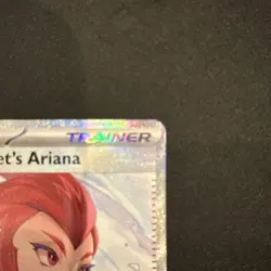 Team Rocket's Ariana 237/182 SIR Full Art Holo Sv10: Destined Rivals Pokemon TCG - Image 4