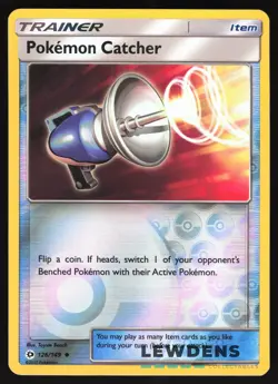 Pokemon Catcher - 126/149 - Reverse Holo Uncommon - Sun & Moon Base - Pokemon - Image 1