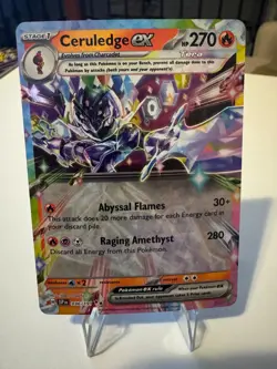Ceruledge ex ⭐ 036/191 Holo Double Rare Surging Sparks 2024 Pokemon NM - Image 1