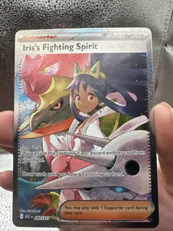 Pokemon. Iris’s Fighting Spirit. 292/217. Assended Hero’s. God Pack Pull! - Image 1