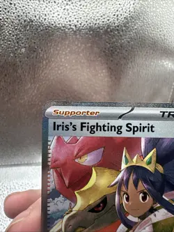 Pokemon. Iris’s Fighting Spirit. 292/217. Assended Hero’s. God Pack Pull! - Image 2