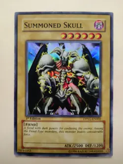 Summoned Skull DPYG-EN002 Super Rare 1st Edition MP Yugioh! - Image 1