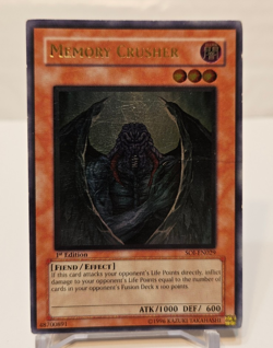 Ultimate Rare Memory Crusher SOI-EN029 1st Edition Yugioh 953 - Image 1