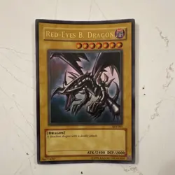 Konami Yu-Gi-Oh! TCG Red-Eyes B. Dragon Ultra Rare SDJ-001 ATK 2400 DEF 2000 - Image 1