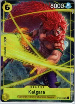 Kalgara Premium Card Collection OP08-099 English - One Piece Card - NM - Image 1