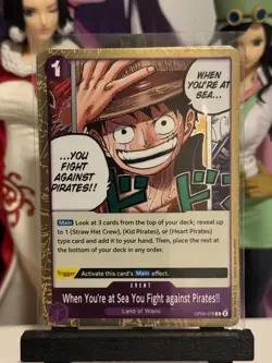 One Piece CG 4 When You're At Sea... OP05-076 Awakening of the New Era Rare! - Image 1