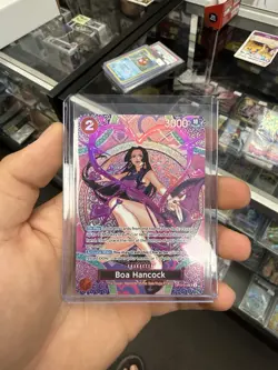 One Piece TCG OP15 Boa Hancock SP OP12-014 Adventure on Kami’s Island SEE PICS - Image 3